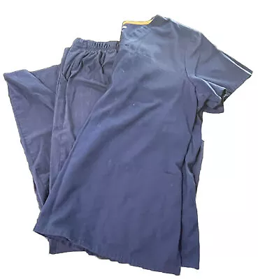 Blue Scrub Set Size Large • $16