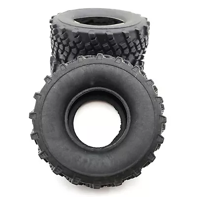 4Pack 1/16 RC Car Rubber Tires Tyres For WPL B-14 B16 B36 B24 Military Truck F • $10.89