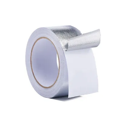 Silver Exhaust Pipe Header Insulation Thermal Wrap Tape 5M*5CM Motorcycle Car • $9.80