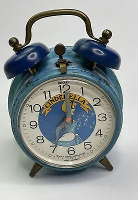 $14.95 • Buy Vintage Walt Disney Cinderella Alarm Clock West Germany 