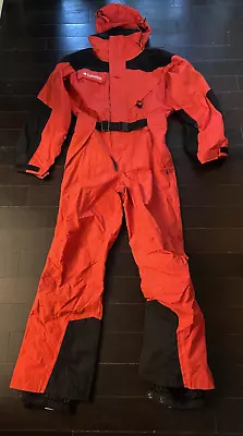 $69.99 • Buy Columbia Snow Suit Men Medium Red Black Omni Tech Titanium Ski Snowboard EUC