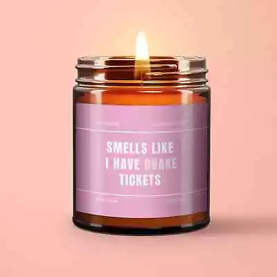 Drake Inspired Music Candle - Perfect For Drake Fans And Home Decor • $27.50