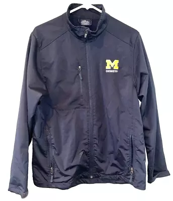Michigan University Wolverines Charles River Apparel Full Zip Jacket Sz. M • $35