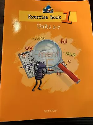 Read Well Exercise Book 1  Level 2 Units 1-7 Sopris West • $4