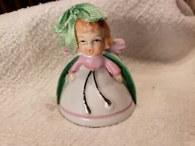 Vintage Christmas Ceramic Angel Bell Ornaments/Decorations Made In Japan • $11.99