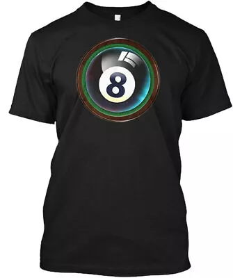 Cool Funny 8 Ball Pool Game Tee T-Shirt • $21.52