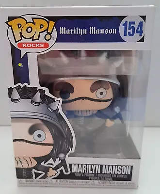 Marilyn Manson Funko Pop New Rocks 154 Action Vinyl Figure Metal • $19.95