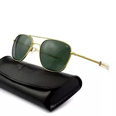 Men's HD Tempered Glass Frame Sunglasses: Clarity And Durability In Style • $23.25