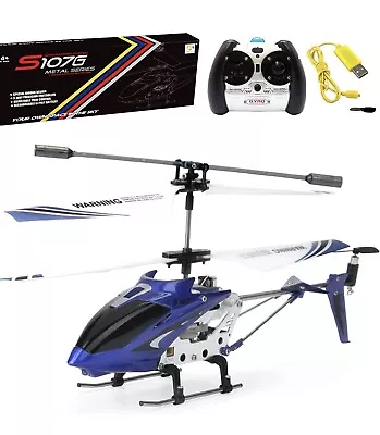 Syma S107G RC Helicopter With Gyro - Blue (S107G-R) • $25
