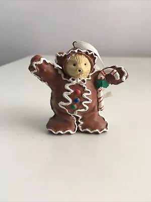 Muffy 1999 Gingerbread Bear  VanderBear Christmas ORNAMENT Retired Holiday • $8.10