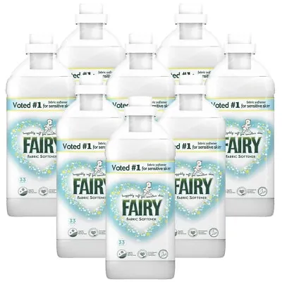 Fairy Fabric Conditioner 33 Washes Case Of 8 X 1.155L-Free Delivery • £33