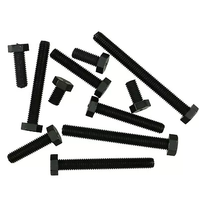 £6.31 • Buy M3 M4 M5 M6 Black Nylon Screw Nut Washer Sets 25PCS Machine Screws Hexagonal 