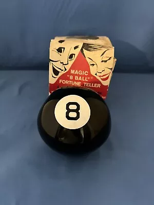 Vintage 1948 Original MAGIC EIGHT BALL Cool Retro Toy In Original Box • $44.99