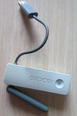 Official Xbox 360 Wireless WiFi Dongle Networking Adapter White Single Antenna • £4.99