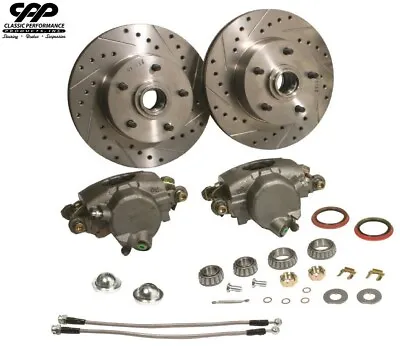 $370 • Buy 1958 70 Chevy Belair Impala CPP 2  Drop Spindle Disc Brake Component Kit