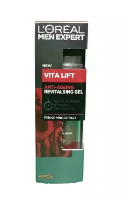 L'Oreal Men Expert - VITA LIFT - Anti-Ageing Revitalising GEL - 50ml ⭐⭐⭐⭐⭐ ✅ • £12.95