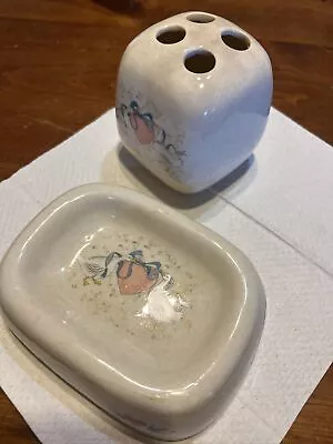 Vintage International China Marmalade Country Geese Soap Dish/toothbrush Holder • $29.99