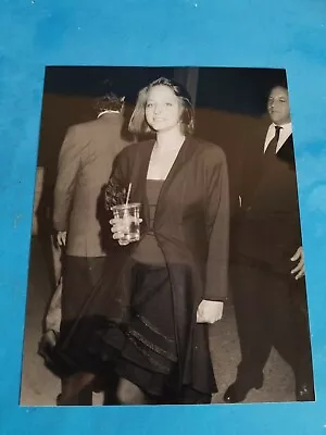 VTG PRESS CELEB PHOTO.9 X7 .90 JODIE FOSTER AT PREMIERE DANCES WITH WOLVES*k4 • $5.94