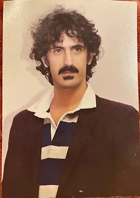 Frank Zappa Photograph Rare Signed “david 87” • $95