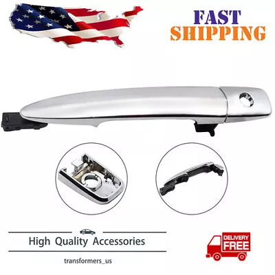 Left Front Chrome Exterior Door Handle For 13-18 Nissan Sentra 09-14 Murano • $86.79