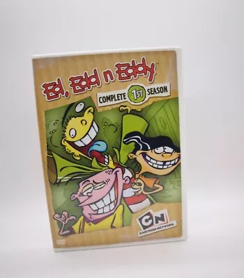 Ed Edd N Eddy The Complete First Season (DVD 2-Disc Set) With Insert OOP VG. • $12.99