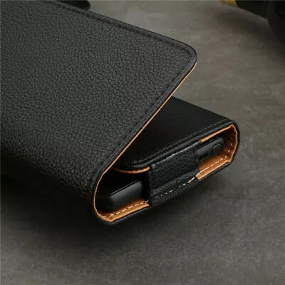 Universal PU Leather Belt Pouch Wallet Clip Hip Loop Case Cover For All Phones • $3.72