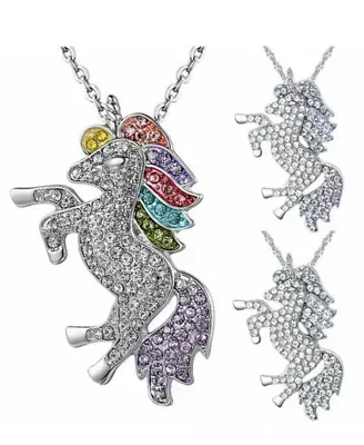 Unicorn Pendant Necklace Ladies/Girls Jewellery • £3.50