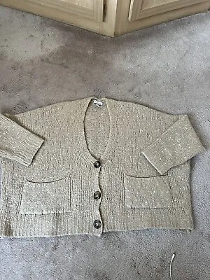 Topshop Brown Camel Cardigan Size Uk S • £3