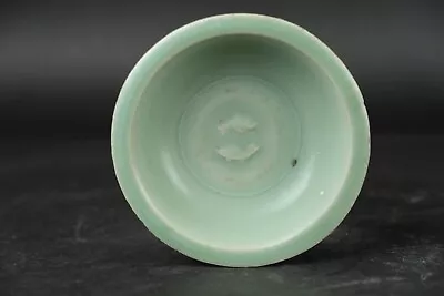 Antique Chinese Celadon Twin Fish Dish Ming / Ching • $350