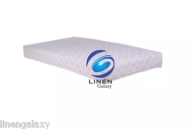 COT BED MATTRESS BREATHABLE FOAM MATTRESS COT BED Size 160x70x7 Cm (63 X 27x3in) • £36.99