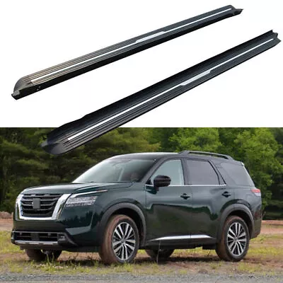 Fits For Nissan Pathfinder 2022+ Running Board Side Step Nerf Bar Stair Pedal • $540.83