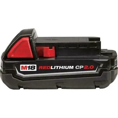 New Genuine Milwaukee 48-11-1820 M18 CP2.0 Red Lithium Battery 2.0 Ah-Sealed Pkg • $33.99