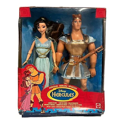 Boxed 1997 Disney Mattel ‘Legend Of Love’ Hercules And Megara 12” Dolls • $111.90