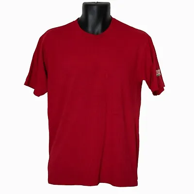 $8.21 • Buy Krispy Kreme Port & Company Mens T-Shirt Red Size M Medium Short Sleeve