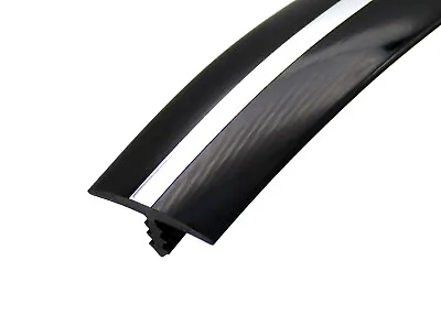 20ft Roll Of 3/4  Black-Chrome-Black T-Molding For Arcade Game Cabinets Tables • $17