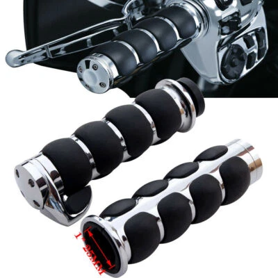 $39.77 • Buy For Yamaha V Star XVS 650 950 1100 Road Star Motorcycle 1  Handlebar Hand Grips
