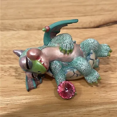 Mood Dragons Vintage 1998 Resin Figurine Nappy Limited Edition • $20
