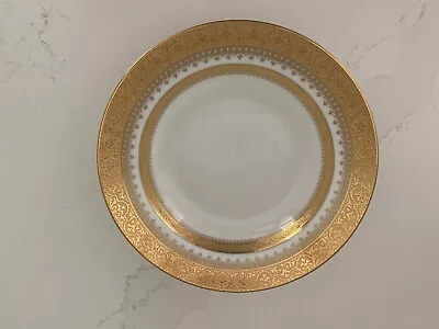 Faberge Imperial Heritage Gold And White Rim Soup Bowls • $160