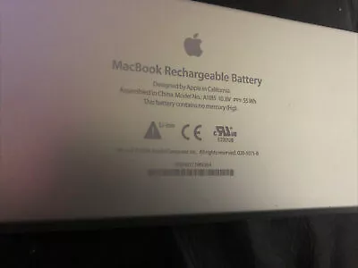 MacBook Rechargeable Battery A1185 - 55Wh • £38