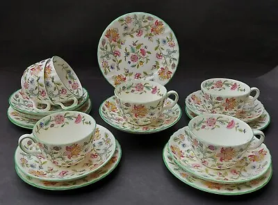 Six Bone China Minton Haddon Hall Trios • £49.99