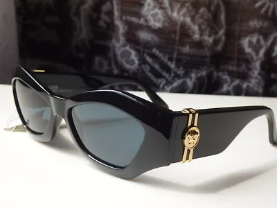 New! GIANNI VERSACE Vintage Sunglasses Mod.421/A Col.852 Shade Gold Medusa Head • $165