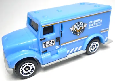 2013 Matchbox International Armored Car National Security 1:81 Blue Truck • $10.99