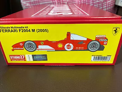 1/20 Studio27 Ferrari F2004M F1 Grand Prix GP Hiro MFH Tamiya Tameo St27 DTM • $160