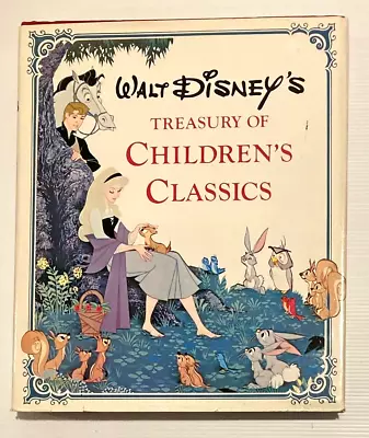 Walt Disney's Treasury Of Children's Classics (Hardcover 1991)  Vintage • $28.99