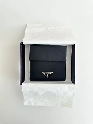 Prada Black Nylon Wallet • $80