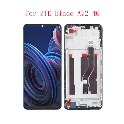 6.75  For ZTE Blade A72 4G A7040 LCD Display Touch Screen Digitizer With Frame • $28.66