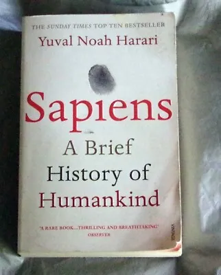 $24.99 • Buy Sapiens: A Brief History Of Humankind By Yuval Noah Harari.  Paperback