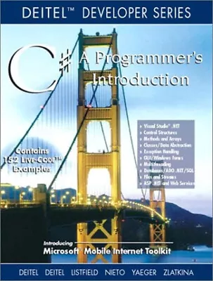 C# : A Programmer's Introduction Paperback • $7.34