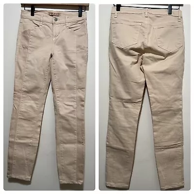 J Brand KINSEY Jeans In Empress. Size 25 Light Blush Tan Color Skinny • $35