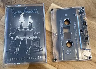 JANE'S ADDICTION Cassette Tape NOTHING'S SHOCKING Rock Grunge VINTAGE • $10